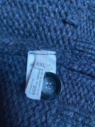Cardigan Kaos doppiopetto lana taglia XXL