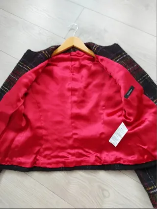 Talla 42 - Chaqueta cuadros Síntesis