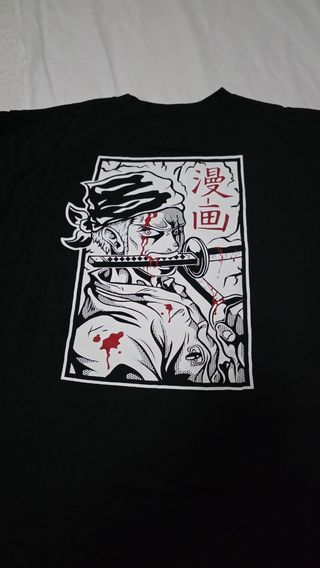 Camiseta Anime One Piece Zoro Talla XL