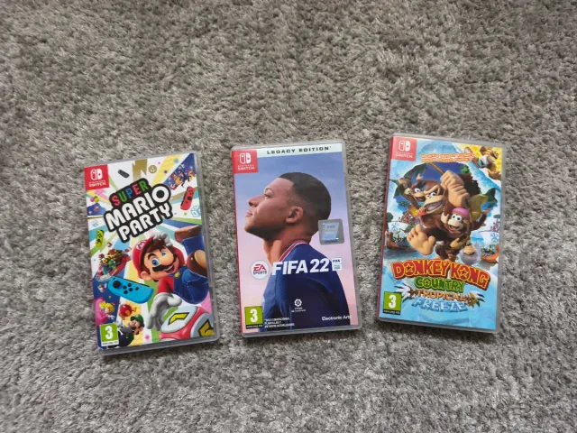 Nintendo Switch + Juegos y Accesorios