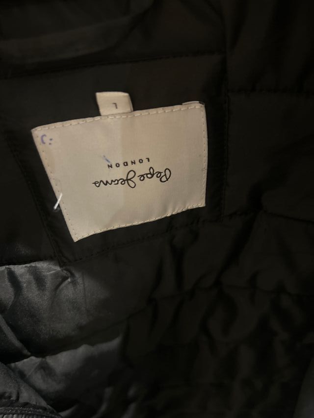 Cazadora Pepe Jeans Negra Talla l