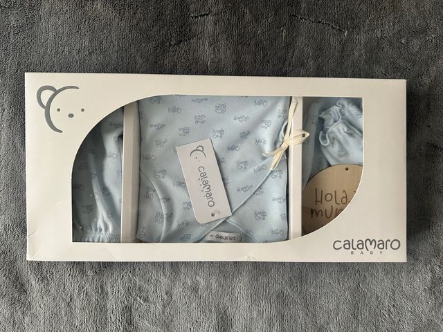 Conjunto regalo bebé niño Calamaro
