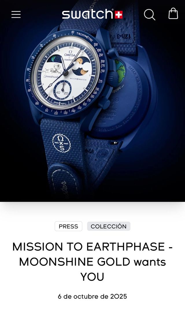 Omega x Swatch MoonSwatch Snoopy