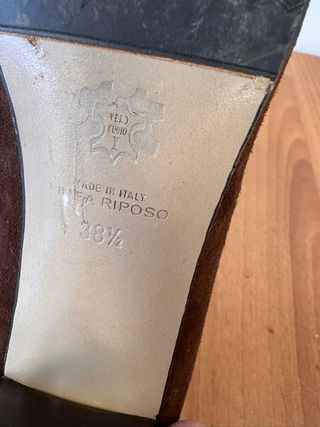 Donna Soft Scarpe Eleganti Tacco Basso Tg 38.5