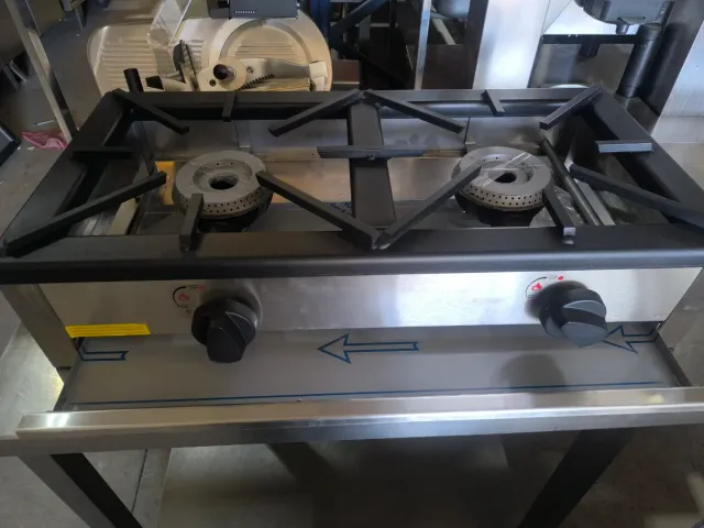 Cocina a gas 2 fogones