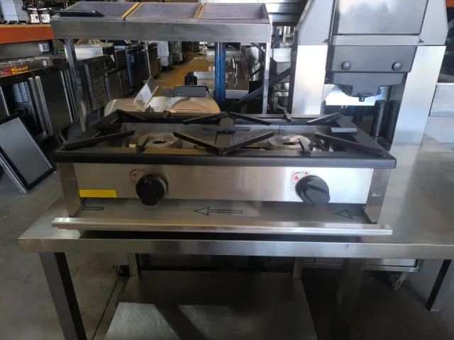 Cocina a gas 2 fogones