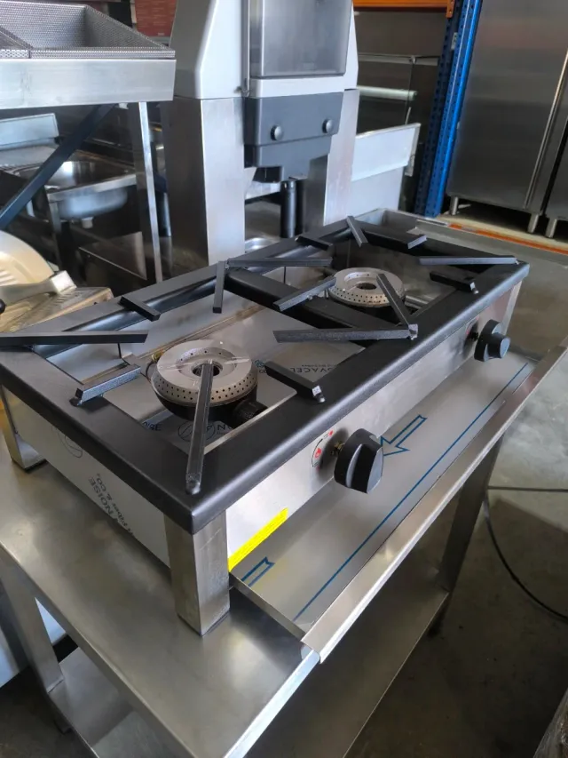 Cocina a gas 2 fogones