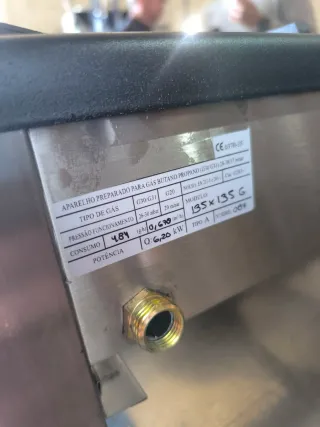 Cocina a gas 2 fogones