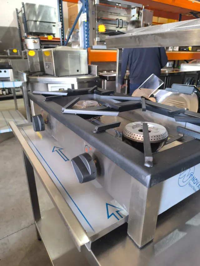 Cocina a gas 2 fogones