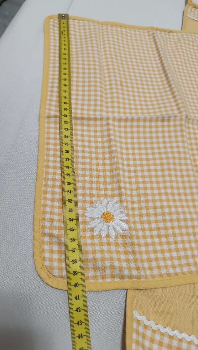 Tovagliolo e tovaglietta con margherite