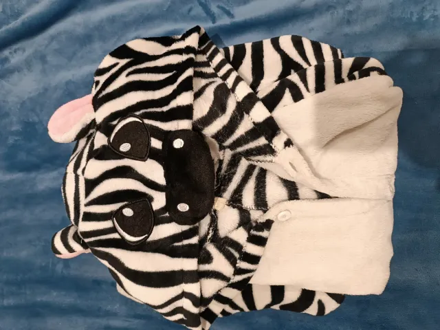 Disfraz Pijama Cebra Adulto