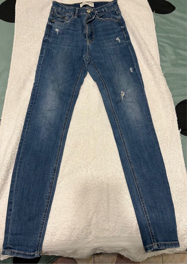 Pantalón vaquero skinny azul