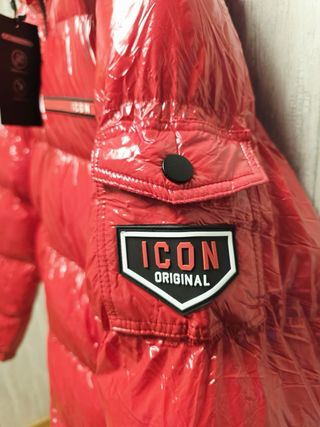 Chaqueta Icon Roja Brillante