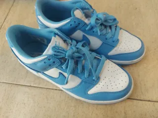 Nike Dunk High Azul y Blanco con Garantía