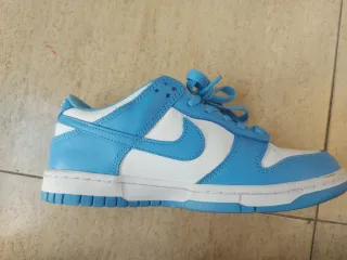 Nike Dunk High Azul y Blanco con Garantía