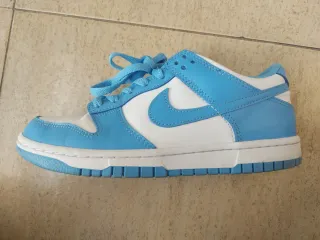 Nike Dunk High Azul y Blanco con Garantía