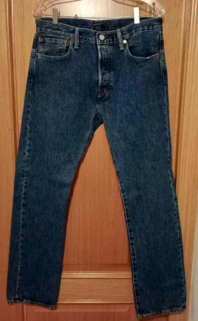 Levi's 501 Jeans Hombre Azul