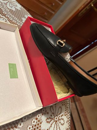 Mocasines H.A. Mujer Beige/Rosa Nuevos