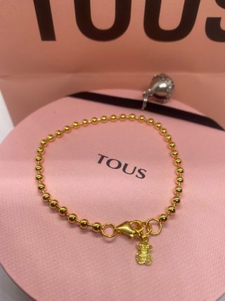 Pulsera Tous Oso Dorado