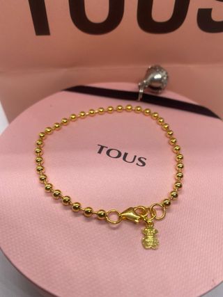 Pulsera Tous Oso Dorado