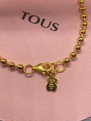 Pulsera Tous Oso Dorado