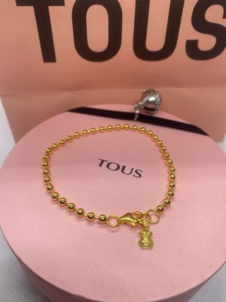 Pulsera Tous Oso Dorado