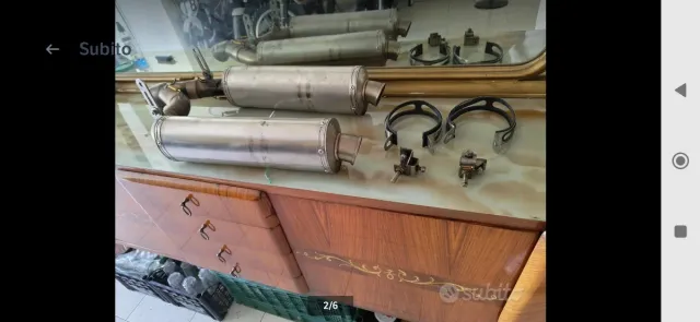 Terminali Leovince SBK titanio KTM 990 Superduke