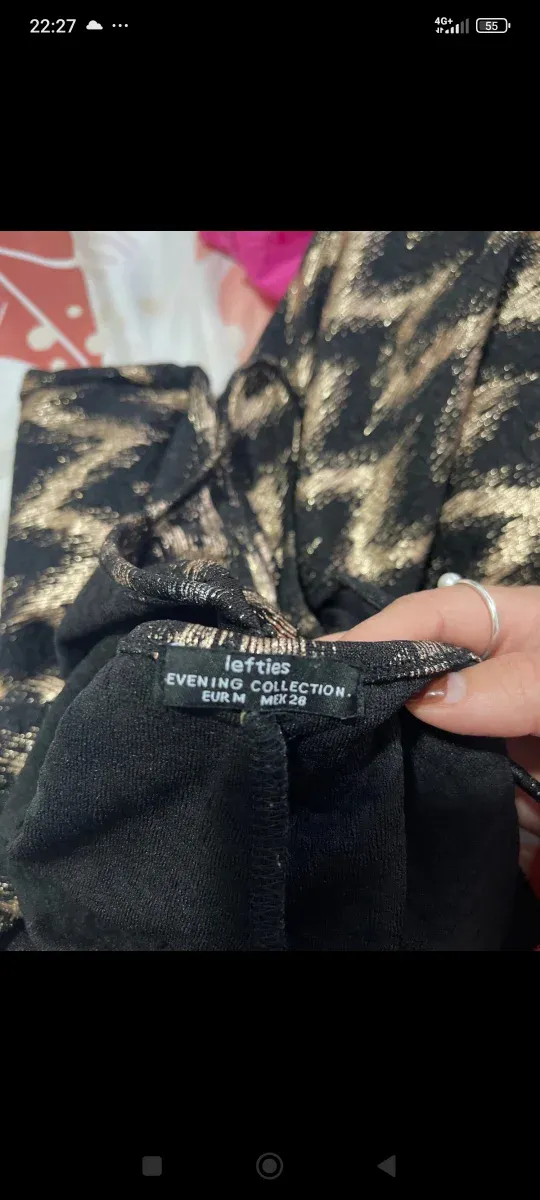 Mono tirantes Lefties zigzag talla M