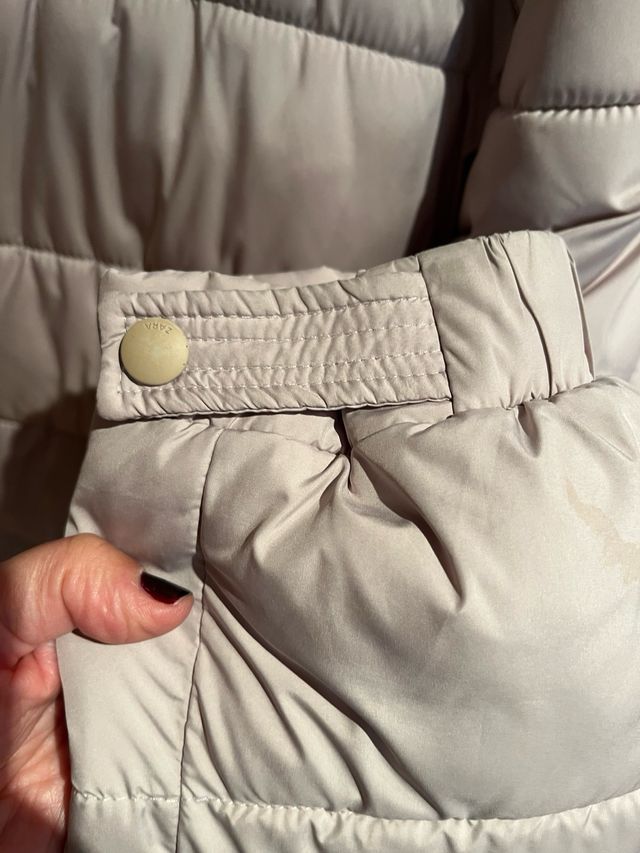 Plumífero Zara Beige