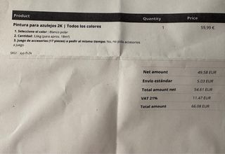 EPODEX 2K Polarwhite Pintura Epoxi NUEVO