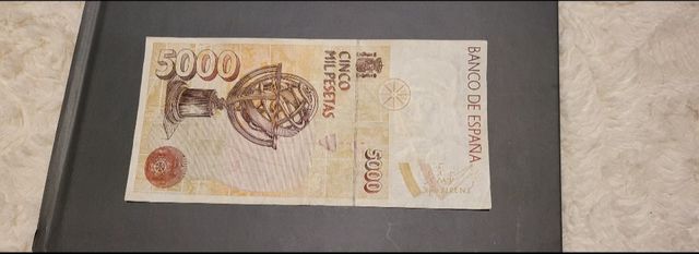 serie 9B. 5000 Pesetas 199