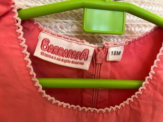 Vestido Barbapapa 18M Coral