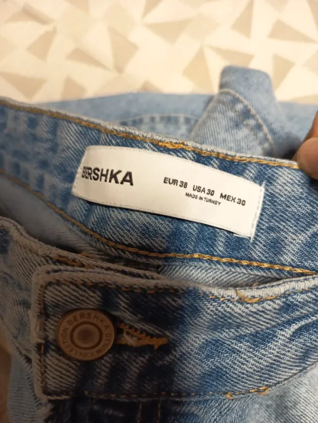 jorts bershka talla 38