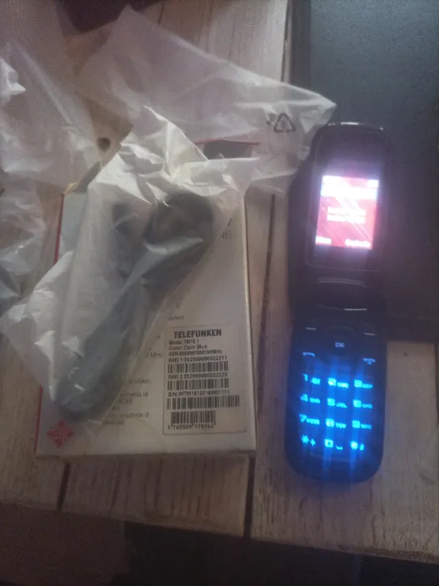 Telefunken TM 18.1 Classy Móvil Negro