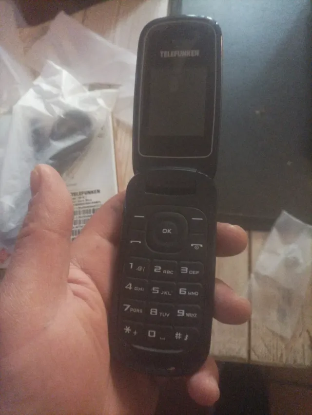 Telefunken TM 18.1 Classy Móvil Negro