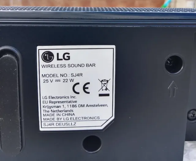 Barra de Sonido LG Negra