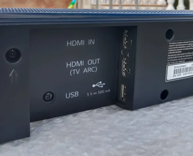 Barra de Sonido LG Negra