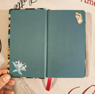 Agenda 2026 copertina rigida floreale - 18x10 cm