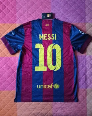 Maglia Barcellona Messi UCL 2014/15