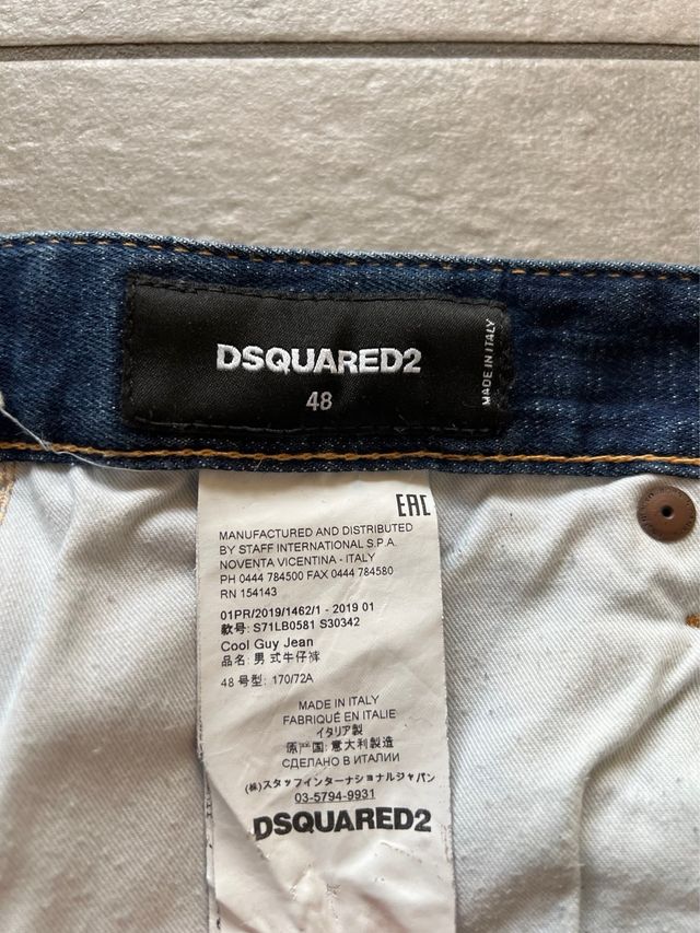 Dsquared2 Jeans Uomo 48