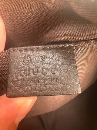 Riñonera Gucci Beige y Marrón