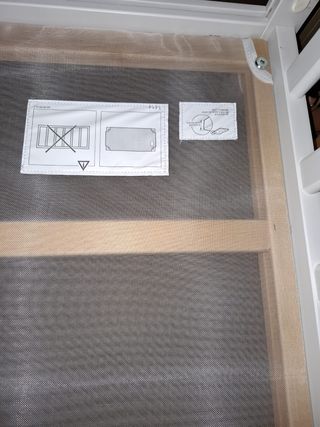 Lettino Sundvik Ikea con materasso sfode