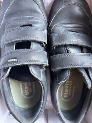 Zapatos Escolares Niño Negros