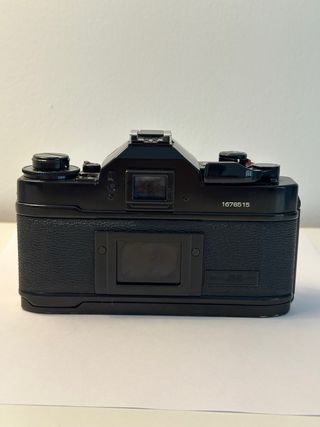Canon A1 Cámara Analógica Negra