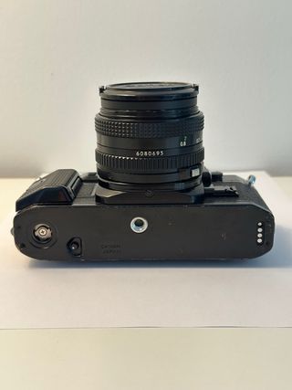 Canon A1 Cámara Analógica Negra