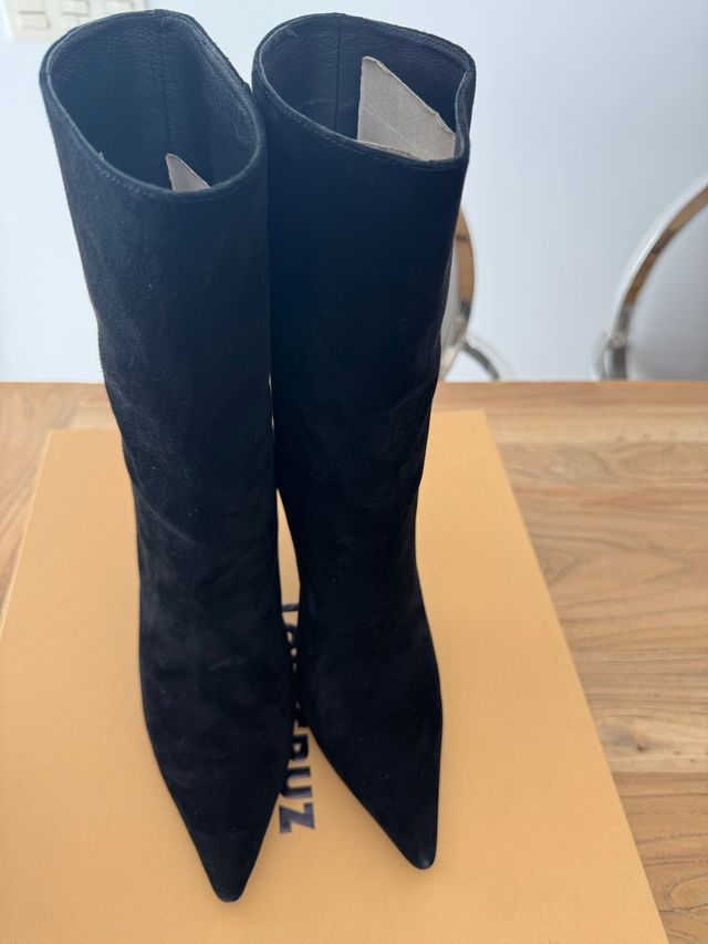 Botas Lola Cruz Negras Piel