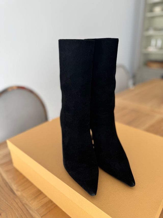 Botas Lola Cruz Negras Piel