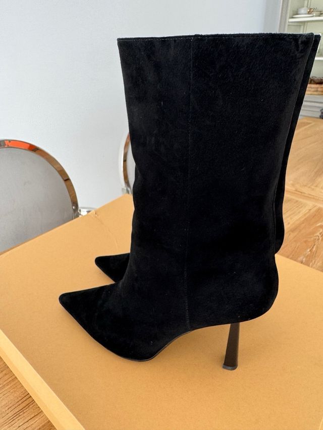 Botas Lola Cruz Negras Piel