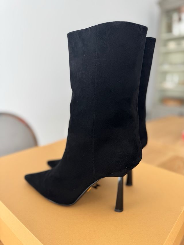 Botas Lola Cruz Negras Piel