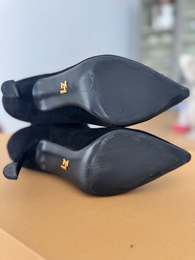 Botas Lola Cruz Negras Piel